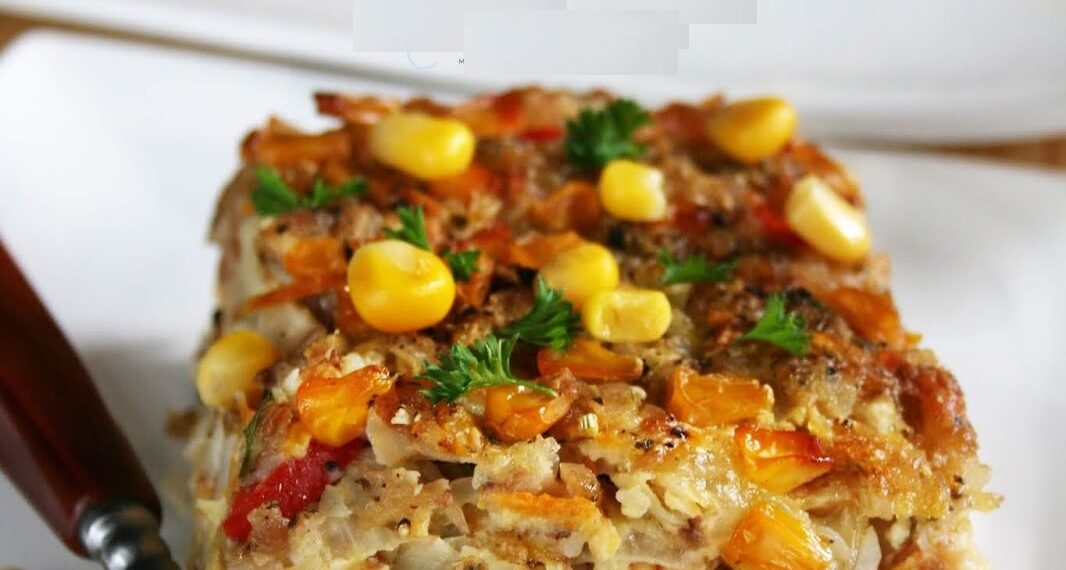 Гречана запіканка з овочами