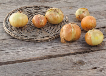 Чому цибуля чорніє?