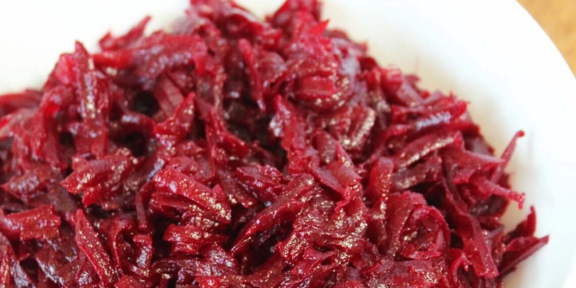 Буряк в огірковому маринаді