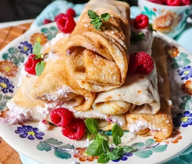 Млинці на сухому молоці