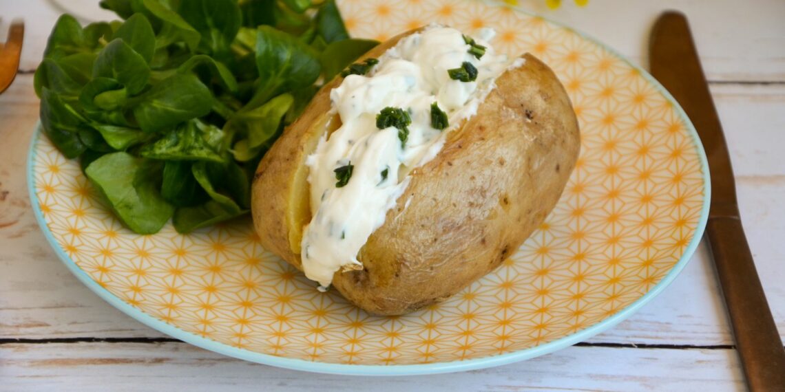 Вершкова начинка для запеченої картоплі