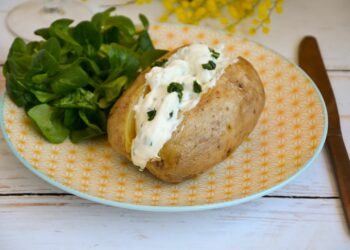 Вершкова начинка для запеченої картоплі