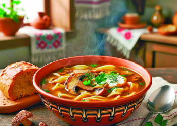 Карпатська грибна юшка