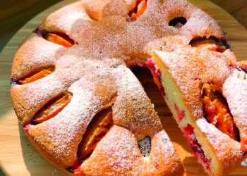 Сливовий пиріг за рецептом газети The New York Times