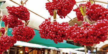 Калину зберігають у кетягах