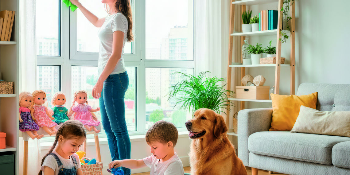 І прибрати, і настрій тримати