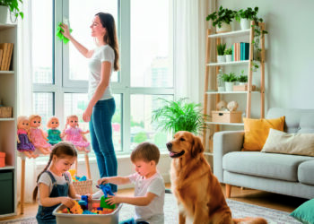 І прибрати, і настрій тримати