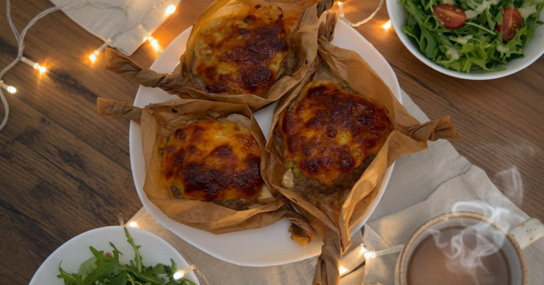 Гнізда з фаршу