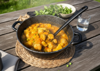 Рагу з фрикадельками