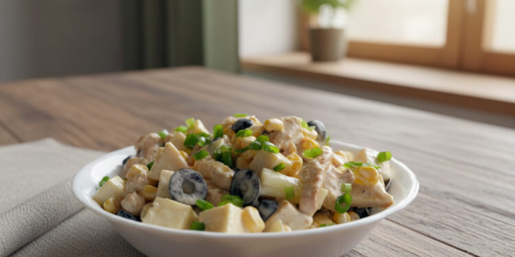 Салат «Ананасовий шик»