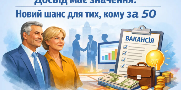 «Досвід має значення» — національний проєкт для тих, кому 50+