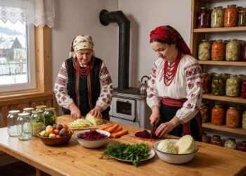 Секрети консервування зимових салатів